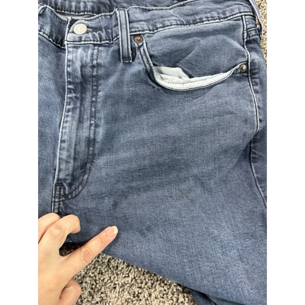 Levi's 514 Slim Straight Jeans Men's Size 38X32 Blue
